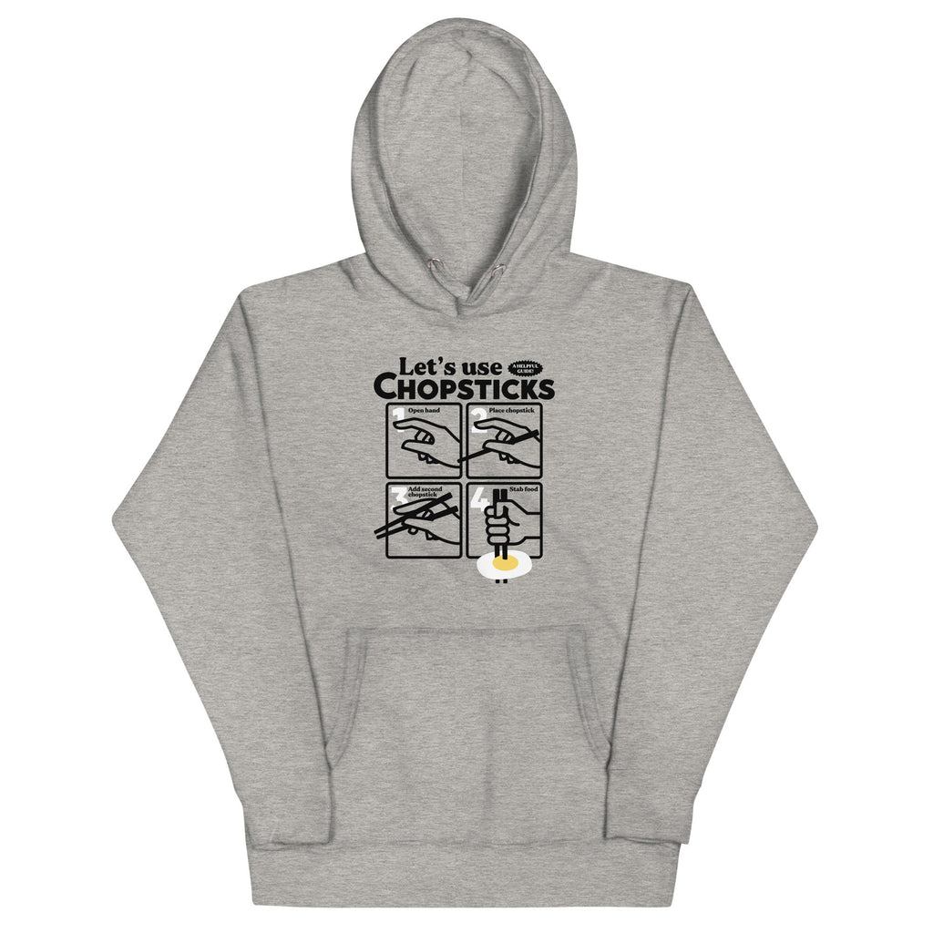 Let's Use Chopsticks Unisex Hoodie T-Shirts, Sweatshirt | CoreVibeTees.com (Image 1)