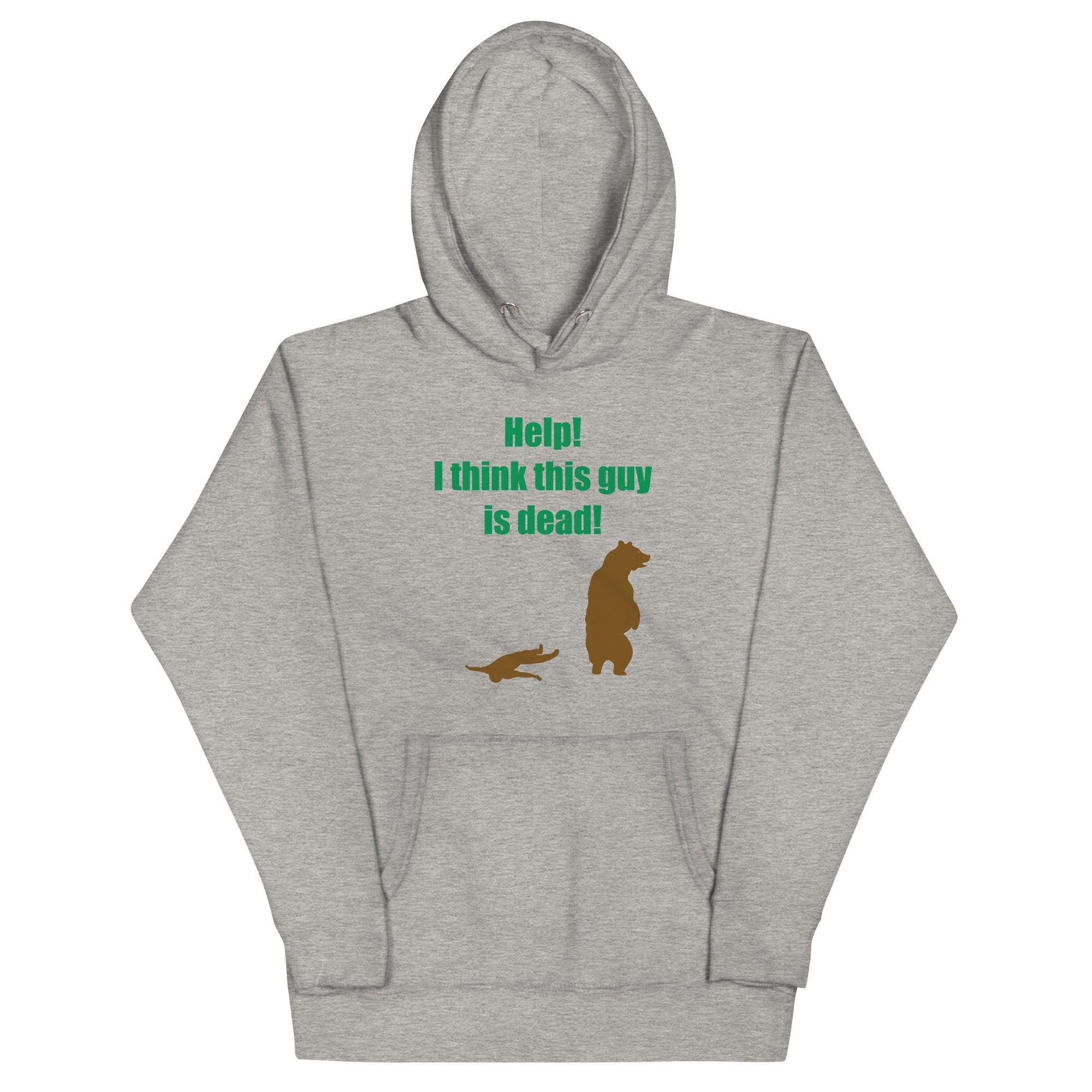 Help! I Think This Guy Is Dead! Unisex Hoodie T-Shirts, Sweatshirt | CoreVibeTees.com (Image 1)