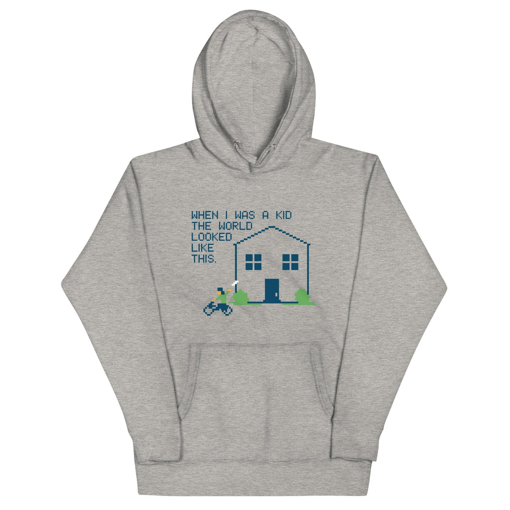 When I Was A Kid The World Unisex Hoodie T-Shirts, Sweatshirt | CoreVibeTees.com (Image 3)
