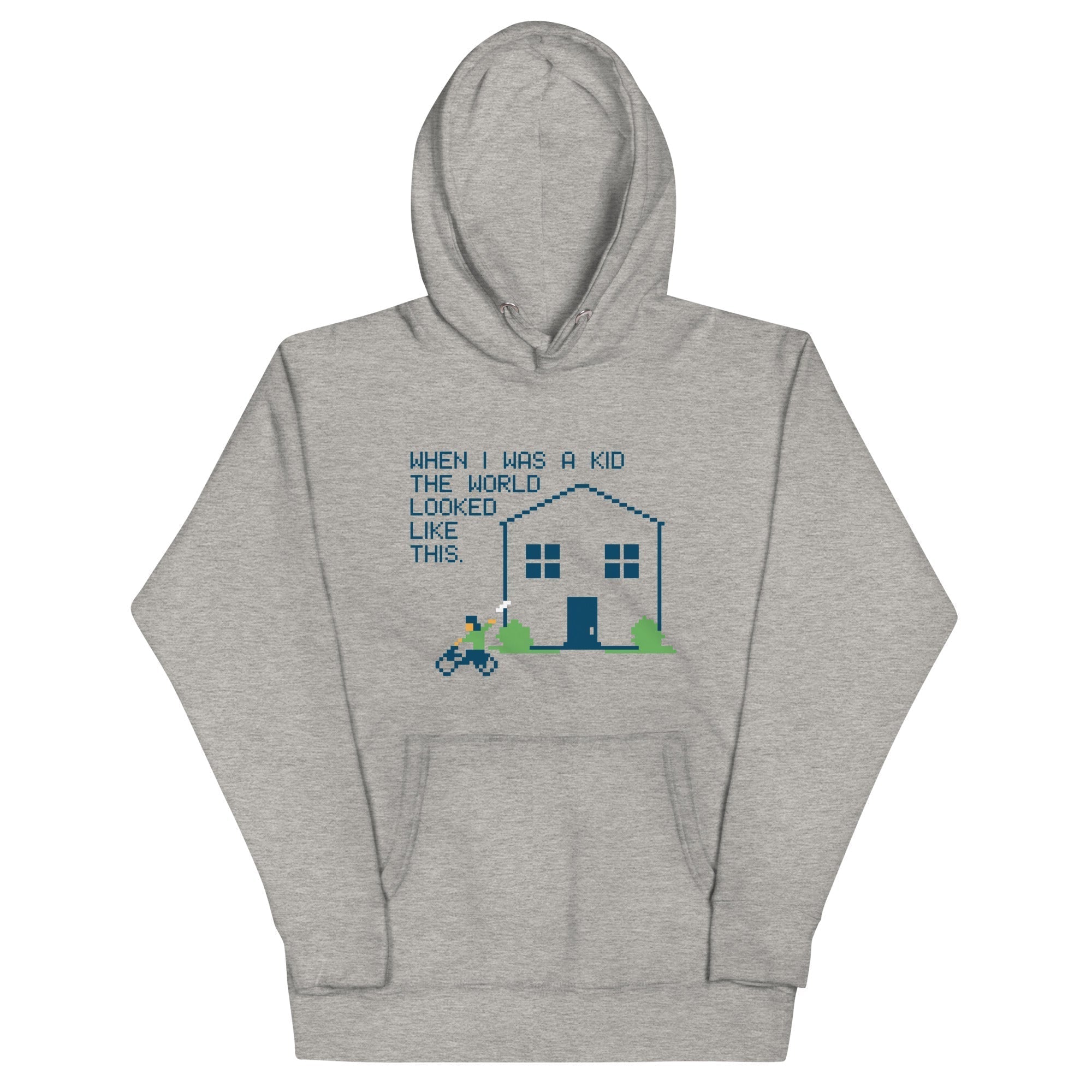 When I Was A Kid The World Unisex Hoodie T-Shirts, Sweatshirt | CoreVibeTees.com (Image 3)