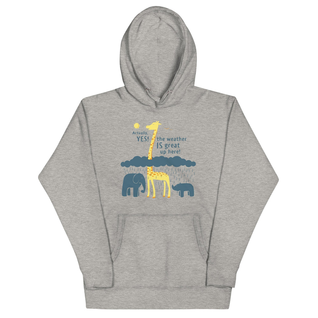 The Weather Is Great Up Here! Unisex Hoodie T-Shirts, Sweatshirt | CoreVibeTees.com (Image 3)