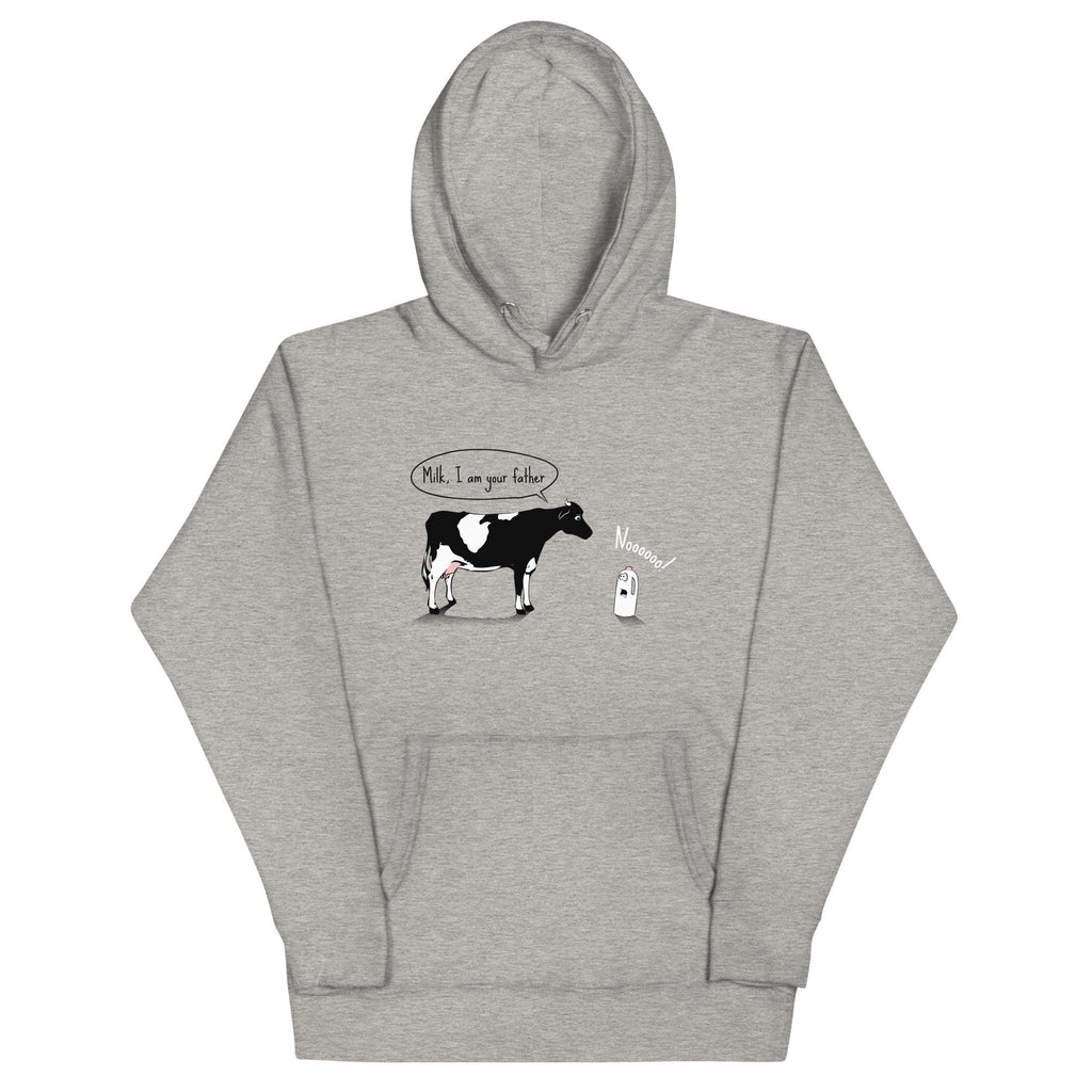 Milk, I am your father Unisex Hoodie T-Shirts, Sweatshirt | CoreVibeTees.com (Image 1)