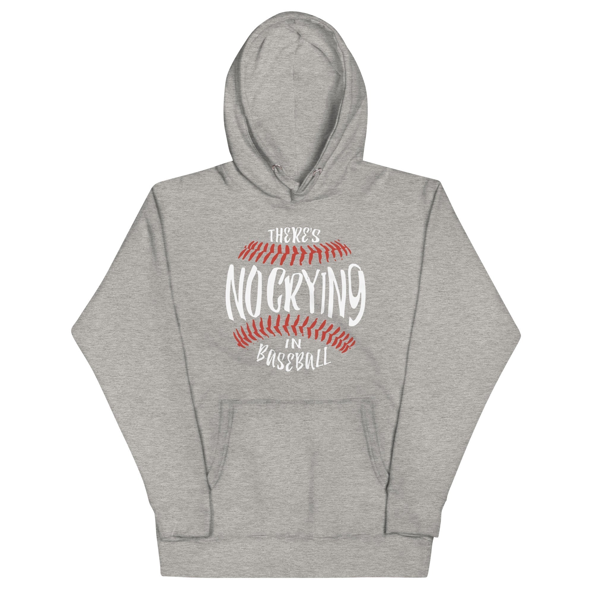 There's No Crying In Baseball Unisex Hoodie T-Shirts, Sweatshirt | CoreVibeTees.com (Image 1)