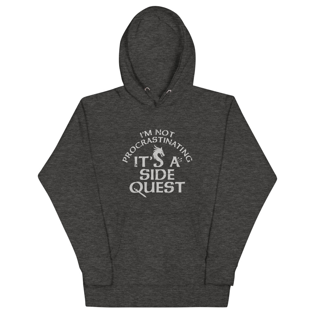 I'm Not Procrastinating, It's A Side Quest Unisex Hoodie T-Shirts, Sweatshirt | CoreVibeTees.com (Image 3)