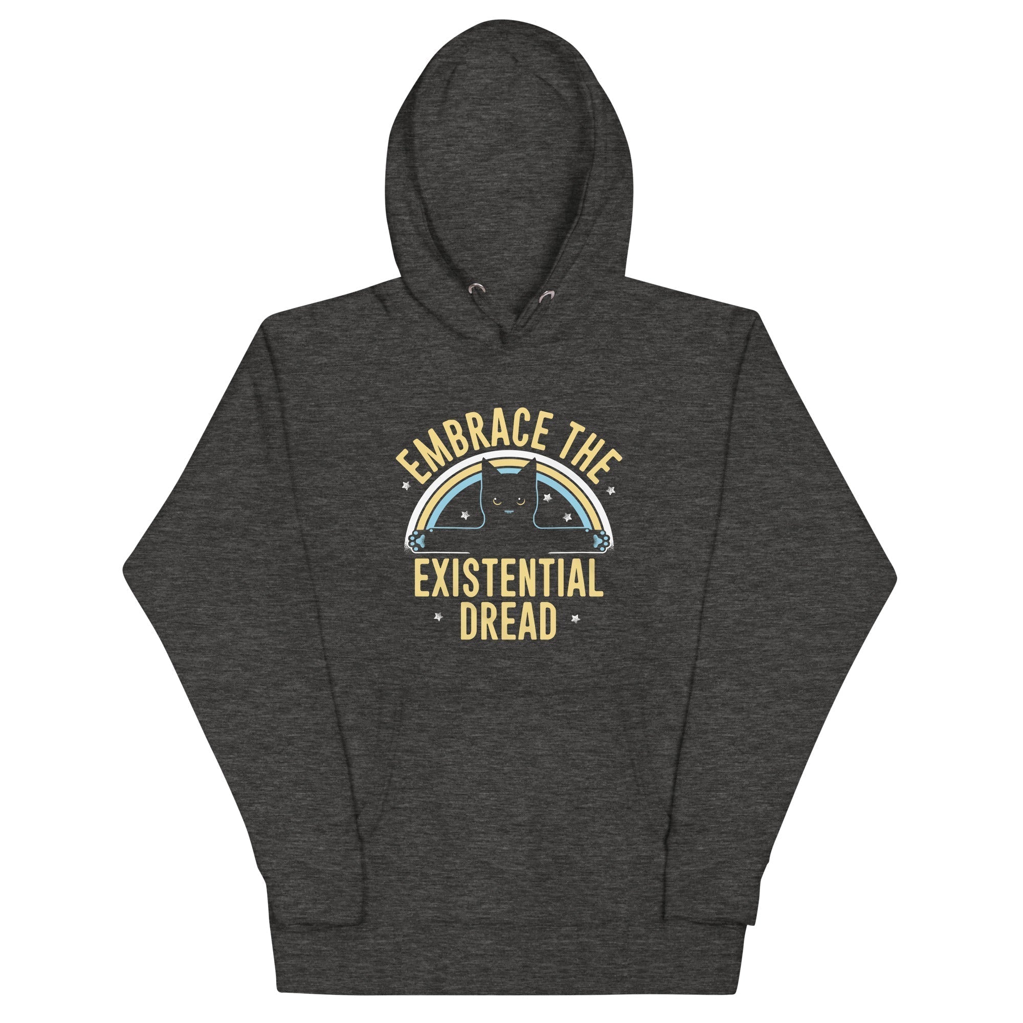 Embrace The Existential Dread Unisex Hoodie T-Shirts, Sweatshirt | CoreVibeTees.com (Image 1)