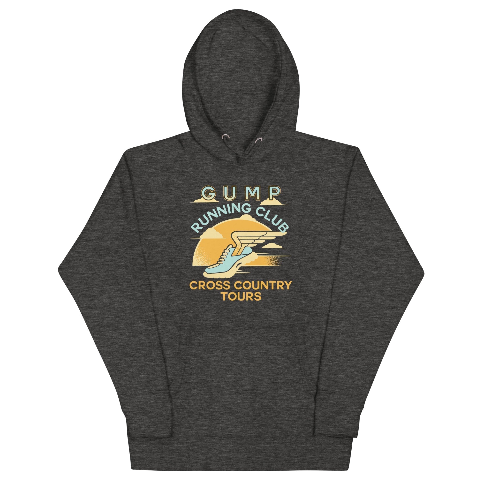 Gump Running Club Unisex Hoodie T-Shirts, Sweatshirt | CoreVibeTees.com (Image 1)