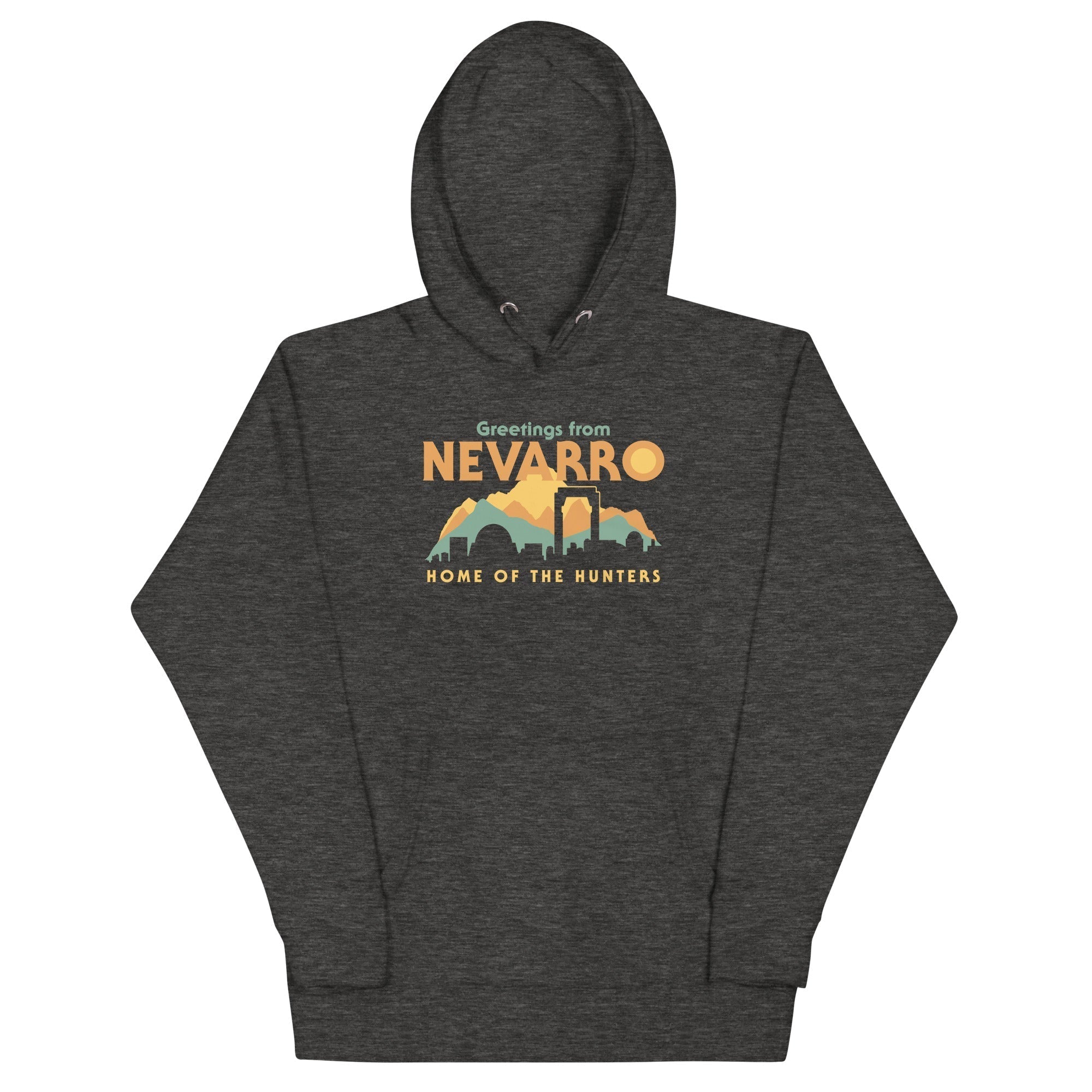 Greetings From Nevarro Unisex Hoodie T-Shirts, Sweatshirt | CoreVibeTees.com (Image 1)