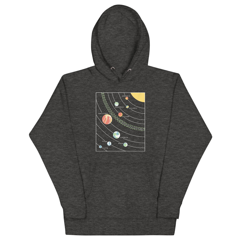 9 Planets Unisex Hoodie T-Shirts, Sweatshirt | CoreVibeTees.com (Image 4)