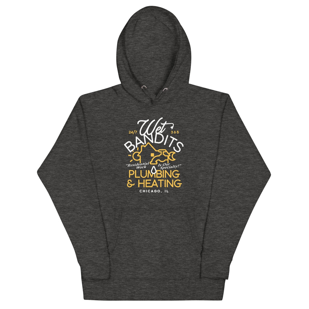 Wet Bandits Plumbing & Heating Unisex Hoodie T-Shirts, Sweatshirt | CoreVibeTees.com (Image 4)