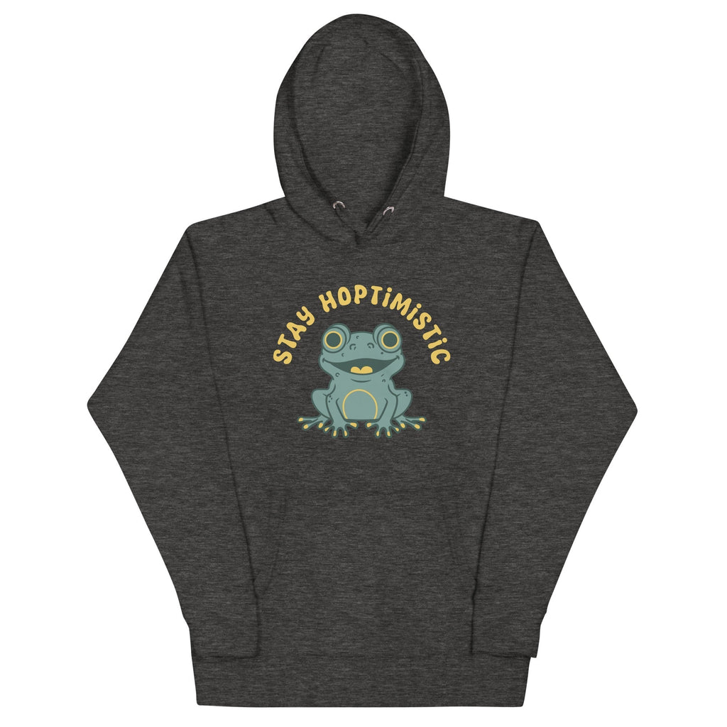 Stay Hoptimistic Unisex Hoodie T-Shirts, Sweatshirt | CoreVibeTees.com (Image 1)