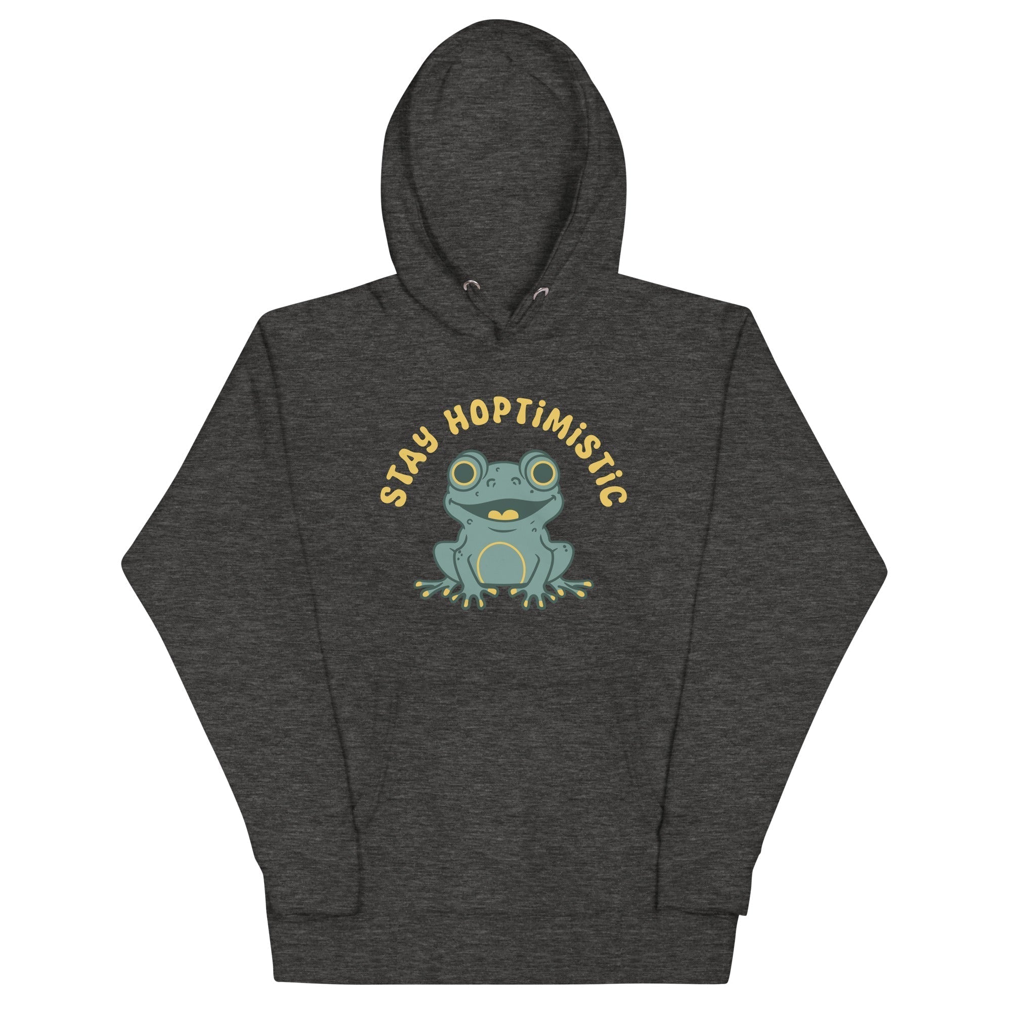 Stay Hoptimistic Unisex Hoodie T-Shirts, Sweatshirt | CoreVibeTees.com (Image 1)