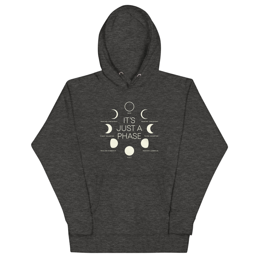 It's Just A Phase Unisex Hoodie T-Shirts, Sweatshirt | CoreVibeTees.com (Image 1)