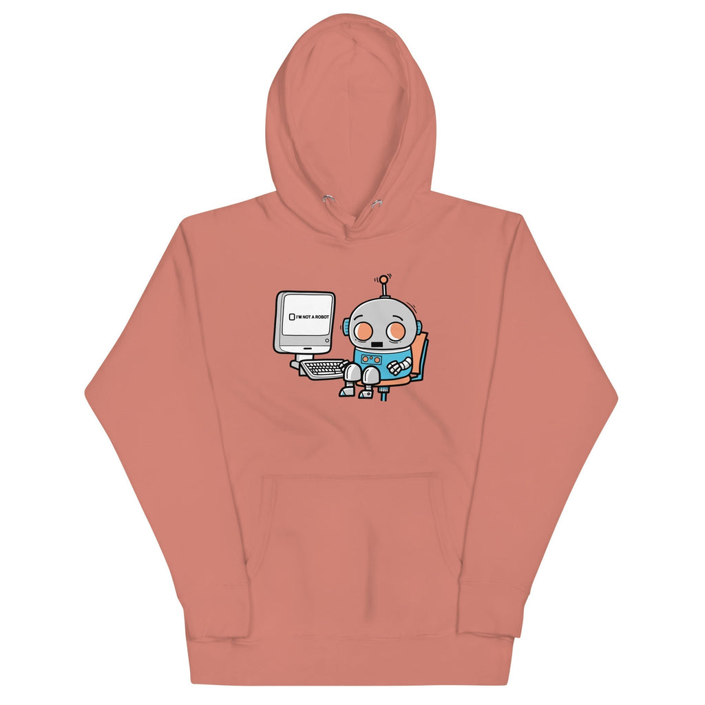 Robot Captcha Unisex Hoodie T-Shirts, Sweatshirt | CoreVibeTees.com (Image 3)