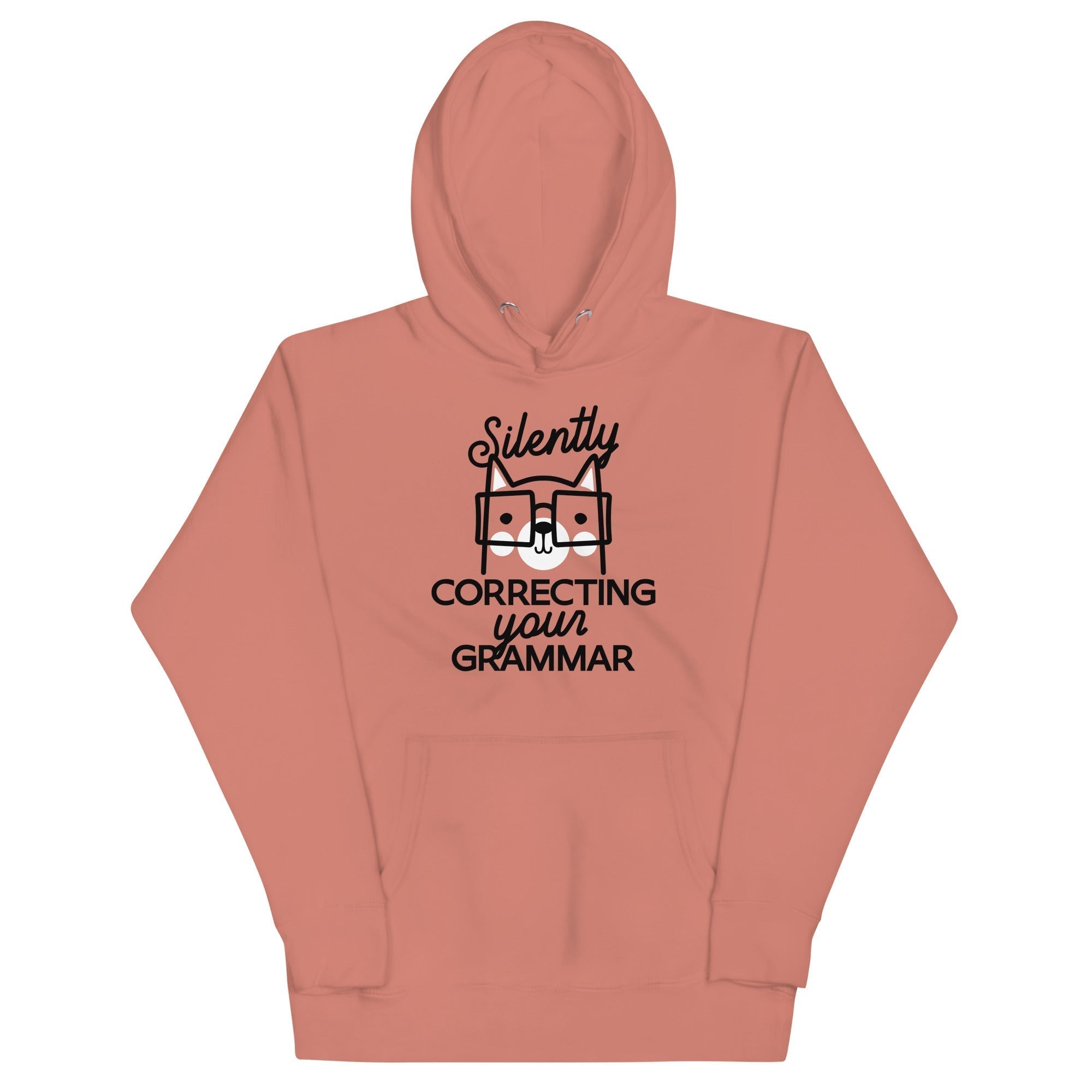 Silently Correcting Your Grammar Unisex Hoodie T-Shirts, Sweatshirt | CoreVibeTees.com (Image 2)