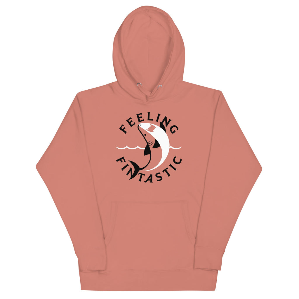 Feeling Fintastic Unisex Hoodie T-Shirts, Sweatshirt | CoreVibeTees.com (Image 3)
