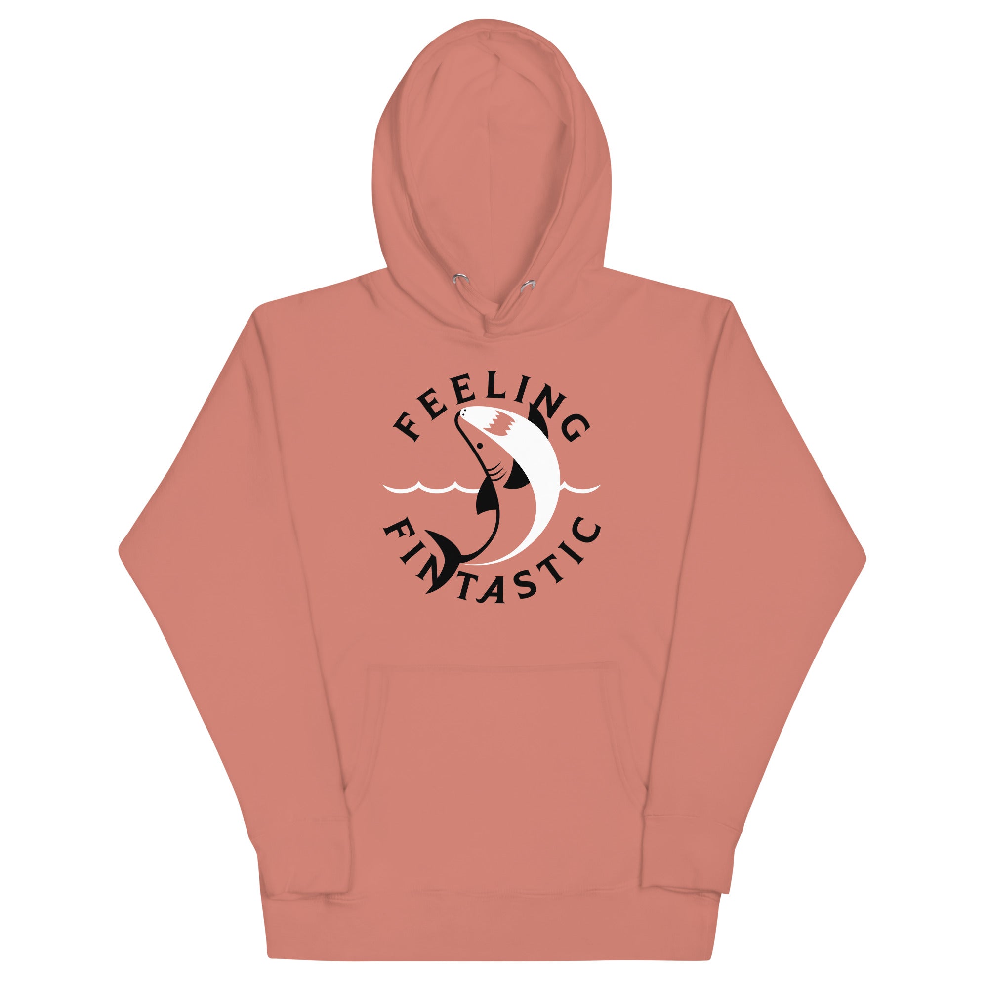 Feeling Fintastic Unisex Hoodie T-Shirts, Sweatshirt | CoreVibeTees.com (Image 3)