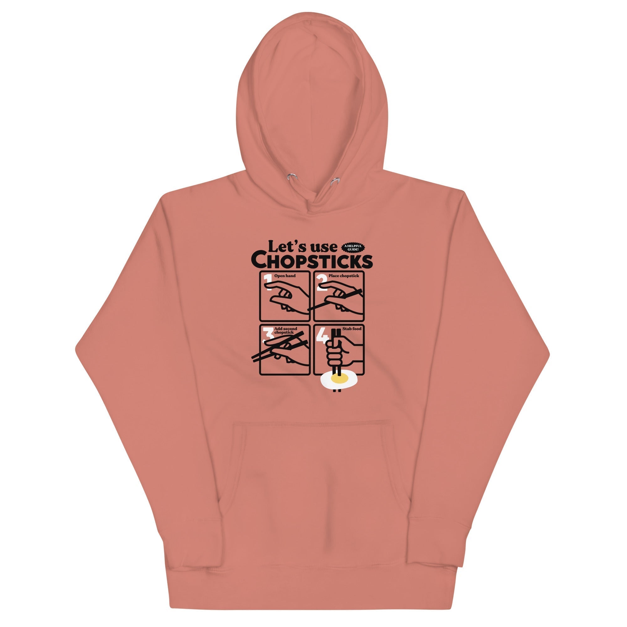 Let's Use Chopsticks Unisex Hoodie T-Shirts, Sweatshirt | CoreVibeTees.com (Image 2)