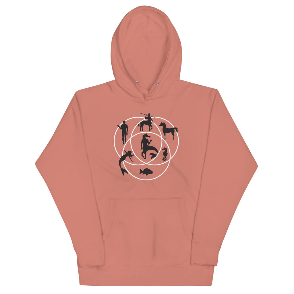 Human Horse Fish Venn Diagram Unisex Hoodie T-Shirts, Sweatshirt | CoreVibeTees.com (Image 2)
