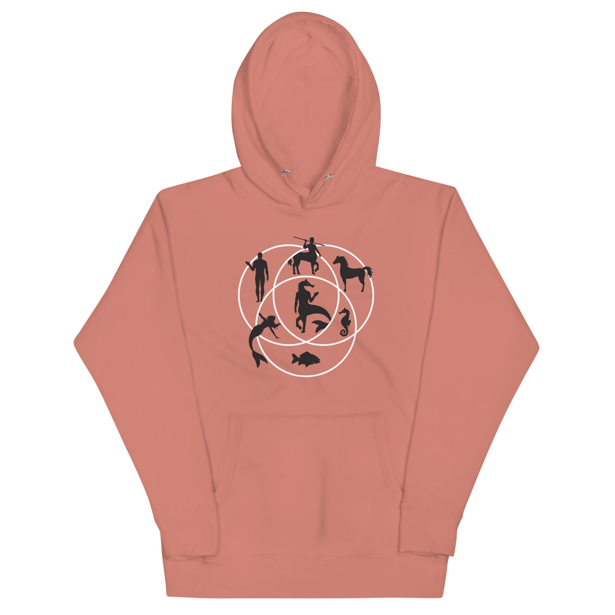 Human Horse Fish Venn Diagram Unisex Hoodie T-Shirts, Sweatshirt | CoreVibeTees.com (Image 2)