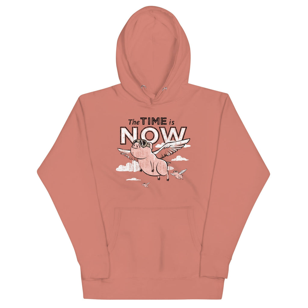 The Time Is Now Unisex Hoodie T-Shirts, Sweatshirt | CoreVibeTees.com (Image 2)