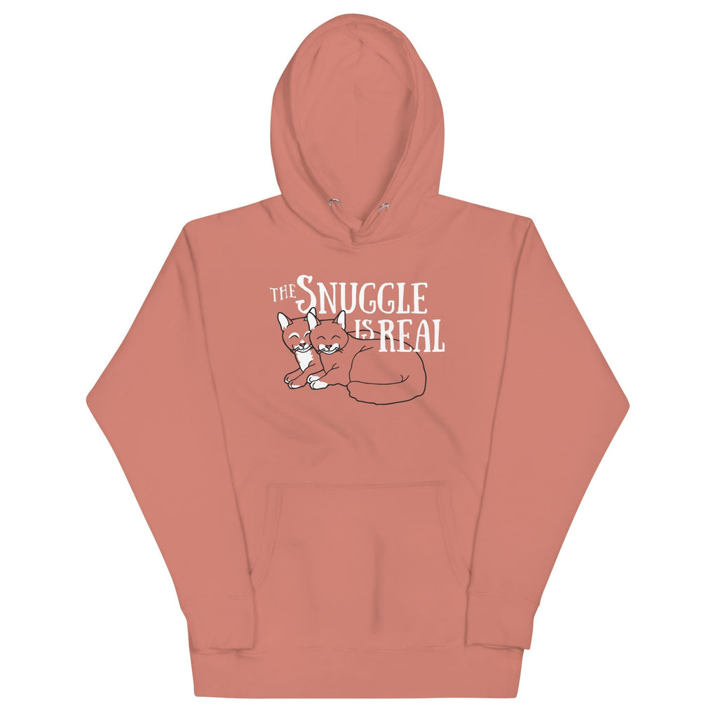 The Snuggle Is Real Unisex Hoodie T-Shirts, Sweatshirt | CoreVibeTees.com (Image 2)