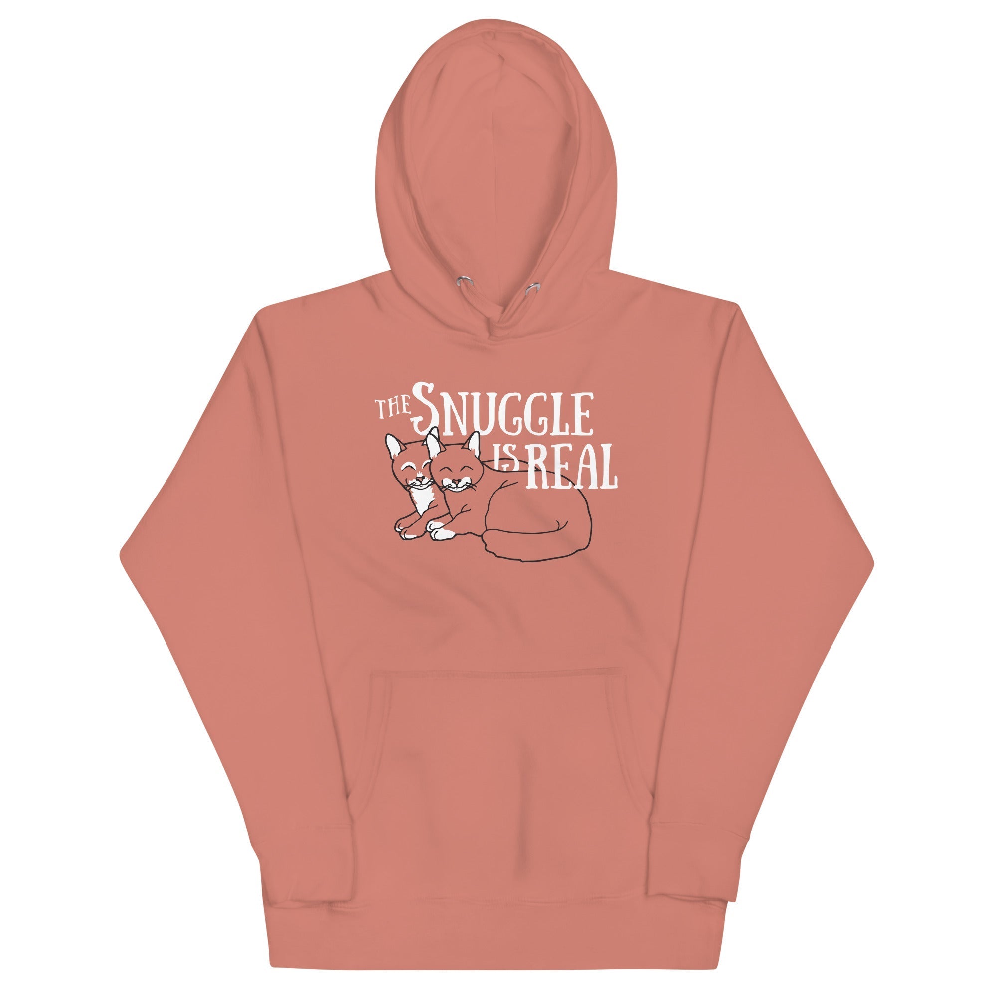 The Snuggle Is Real Unisex Hoodie T-Shirts, Sweatshirt | CoreVibeTees.com (Image 2)