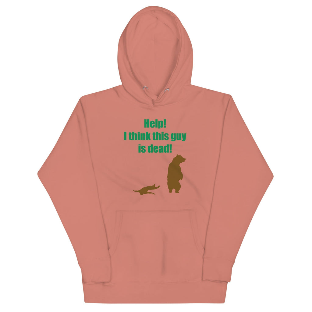 Help! I Think This Guy Is Dead! Unisex Hoodie T-Shirts, Sweatshirt | CoreVibeTees.com (Image 2)