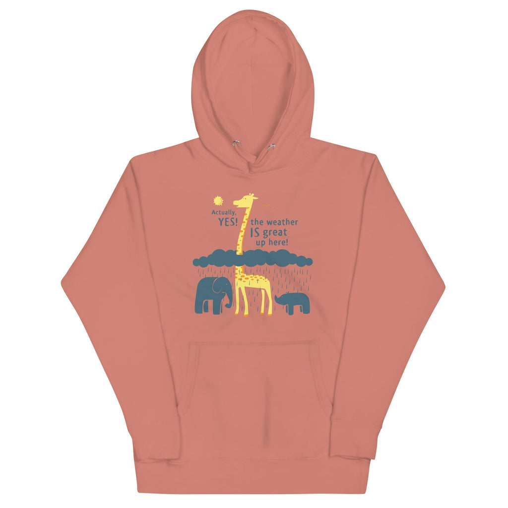 The Weather Is Great Up Here! Unisex Hoodie T-Shirts, Sweatshirt | CoreVibeTees.com (Image 2)