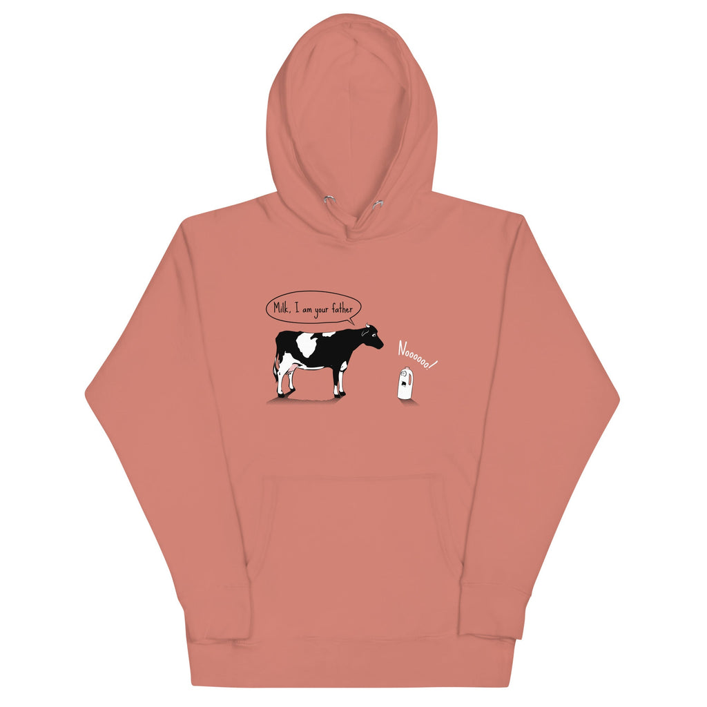 Milk, I am your father Unisex Hoodie T-Shirts, Sweatshirt | CoreVibeTees.com (Image 2)