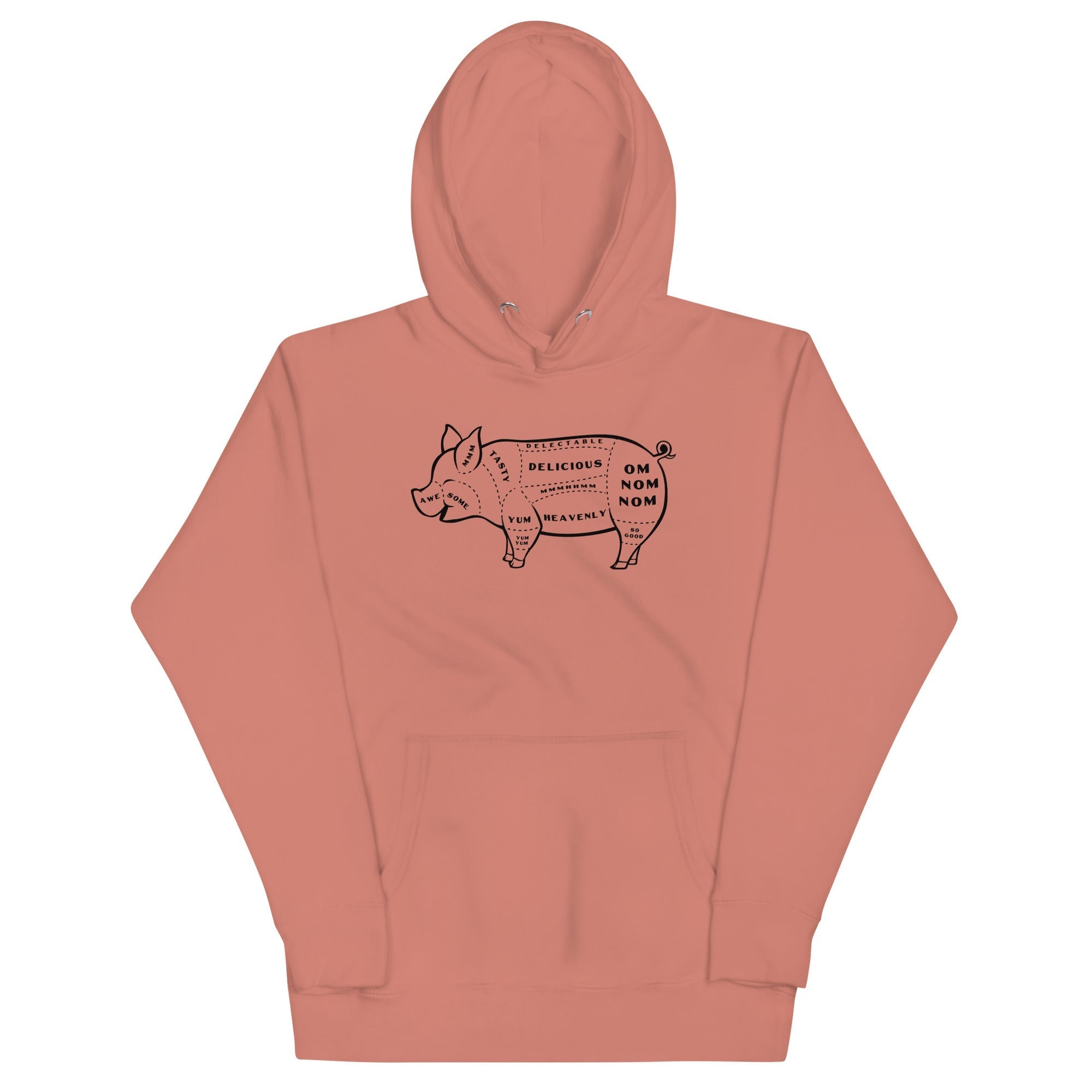 Tasty Pig Cuts Unisex Hoodie T-Shirts, Sweatshirt | CoreVibeTees.com (Image 2)