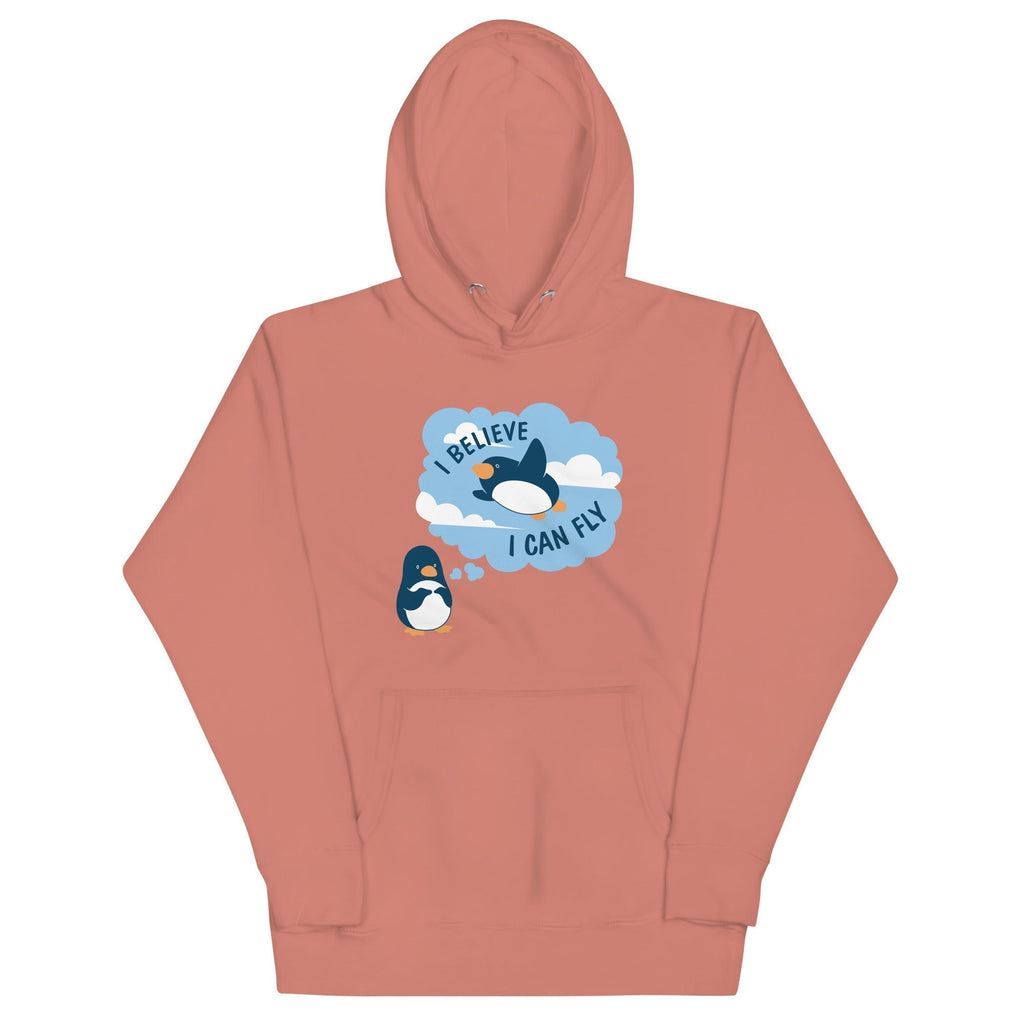 I Believe I Can Fly Unisex Hoodie T-Shirts, Sweatshirt | CoreVibeTees.com (Image 2)