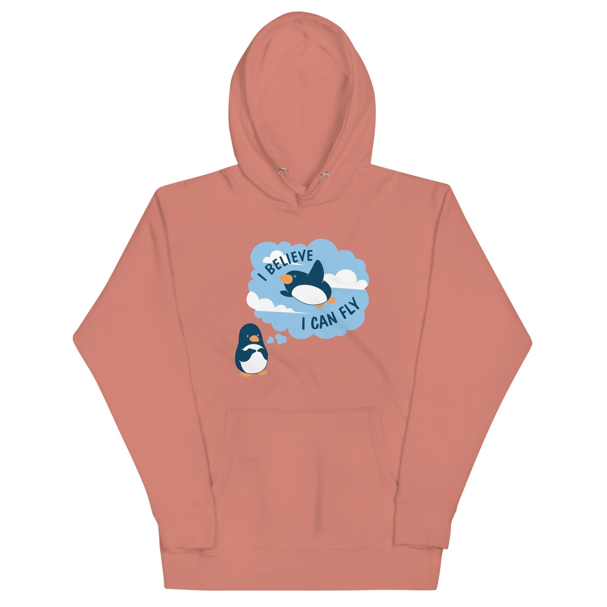 I Believe I Can Fly Unisex Hoodie T-Shirts, Sweatshirt | CoreVibeTees.com (Image 2)