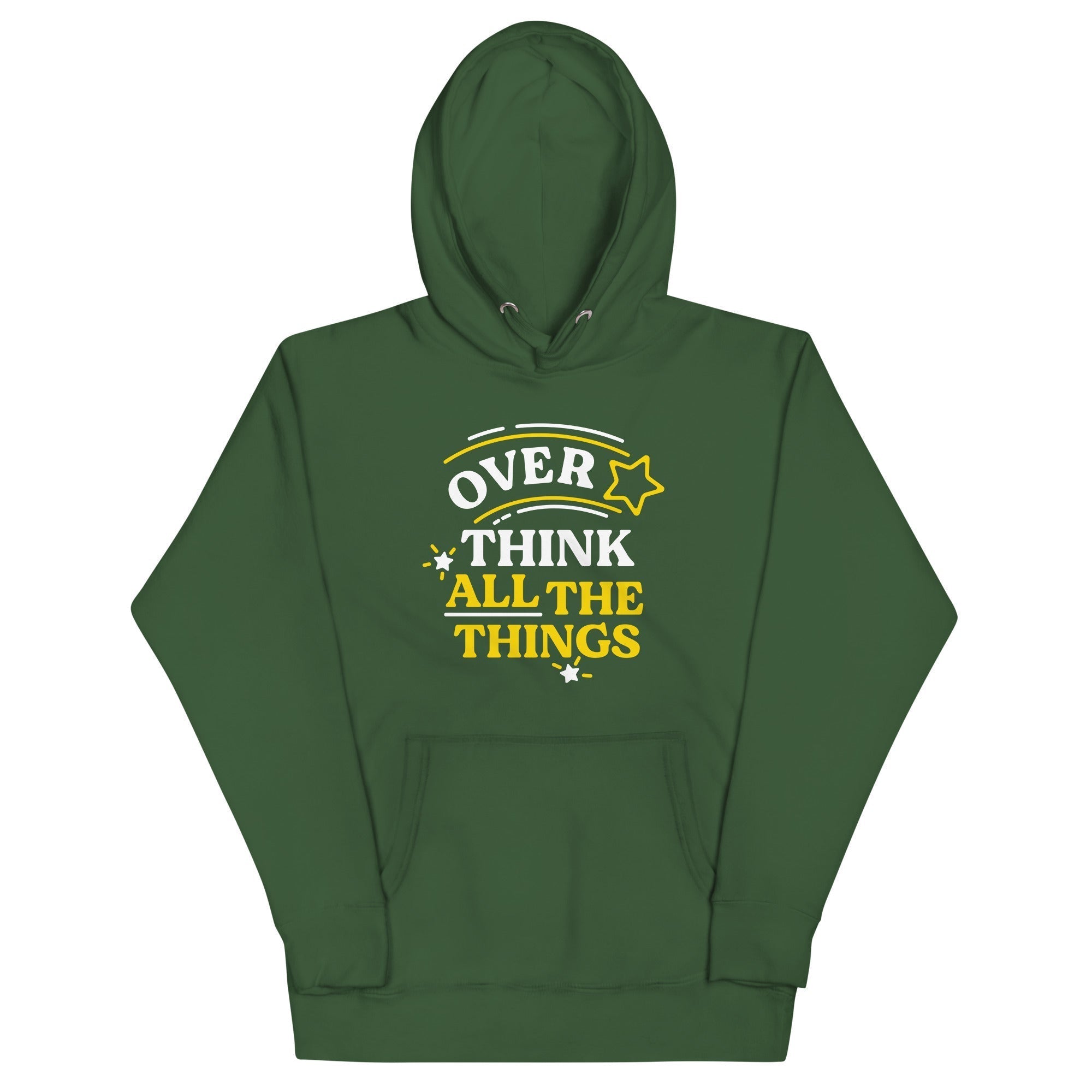 Over Think All The Things Unisex Hoodie T-Shirts, Sweatshirt | CoreVibeTees.com (Image 5)