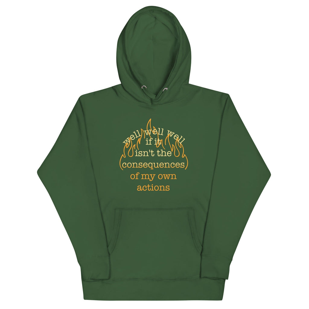 The Consequences Of My Own Actions Unisex Hoodie T-Shirts, Sweatshirt | CoreVibeTees.com (Image 5)