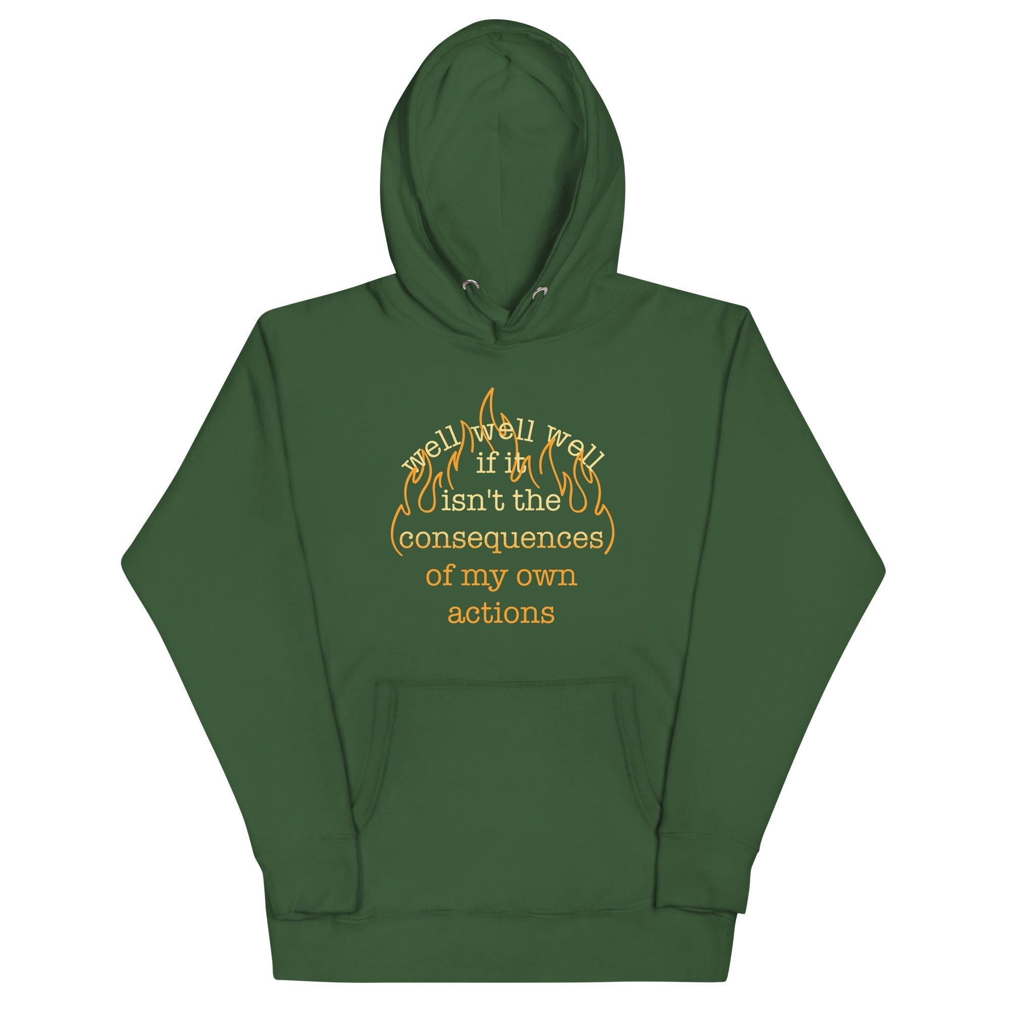 The Consequences Of My Own Actions Unisex Hoodie T-Shirts, Sweatshirt | CoreVibeTees.com (Image 5)