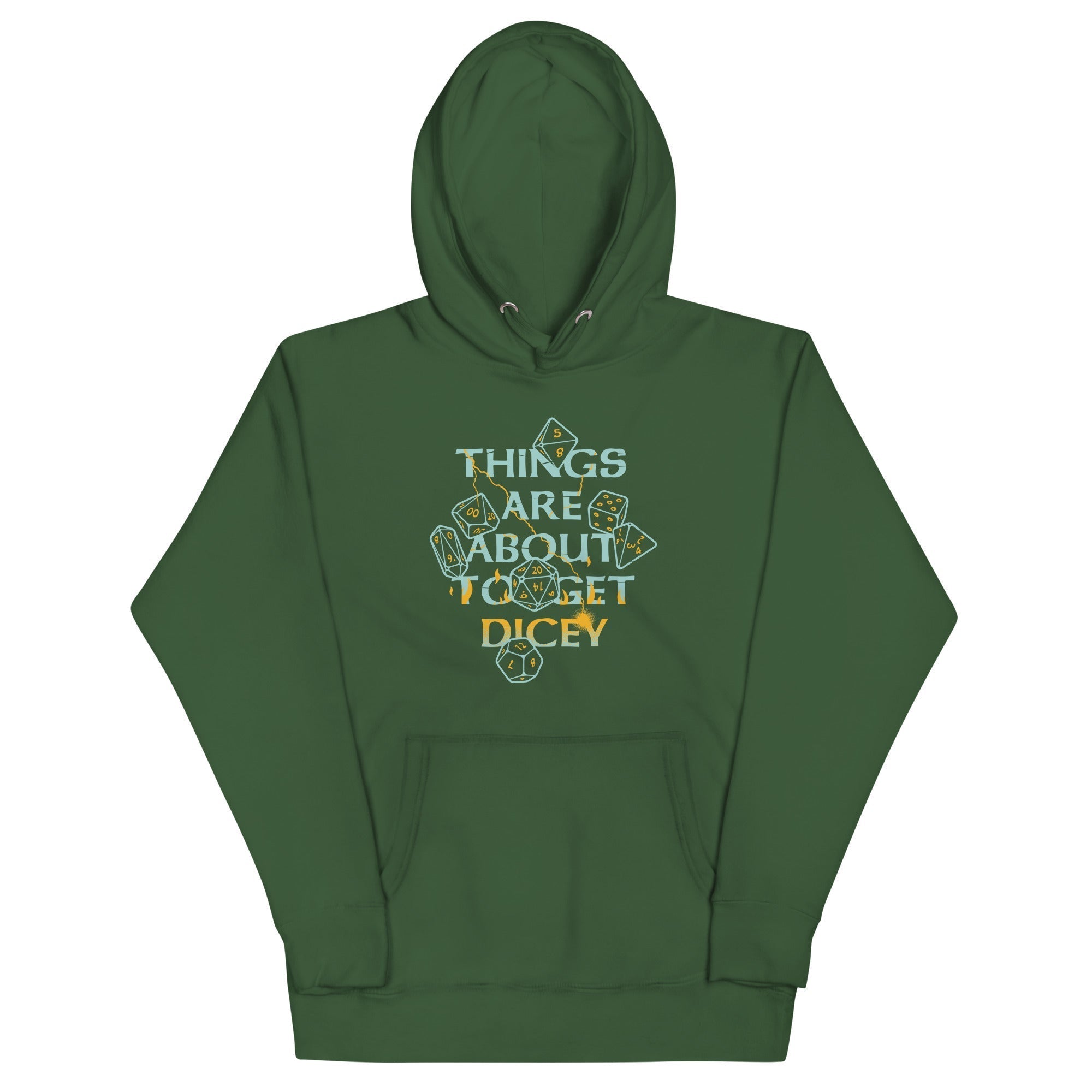 Things Are About To Get Dicey Unisex Hoodie T-Shirts, Sweatshirt | CoreVibeTees.com (Image 4)