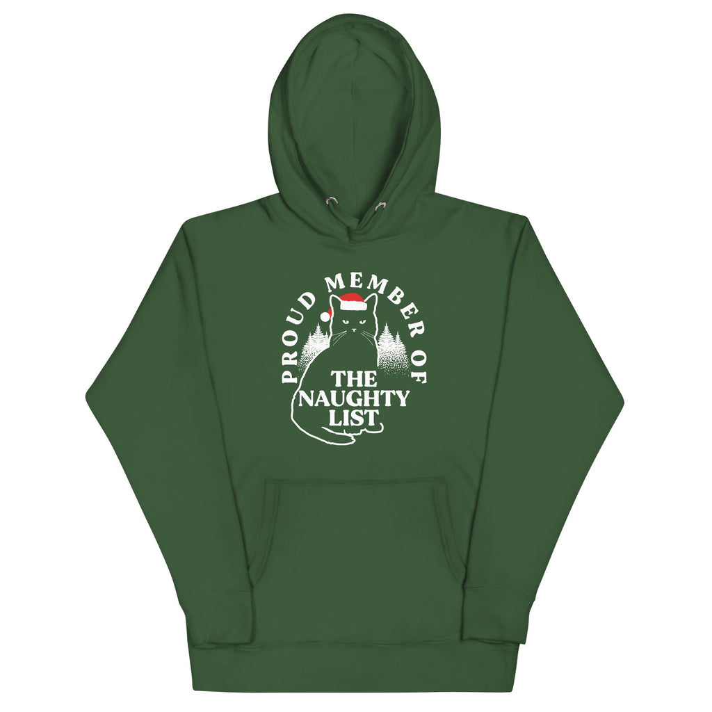 The Naughty List Unisex Hoodie T-Shirts, Sweatshirt | CoreVibeTees.com (Image 1)