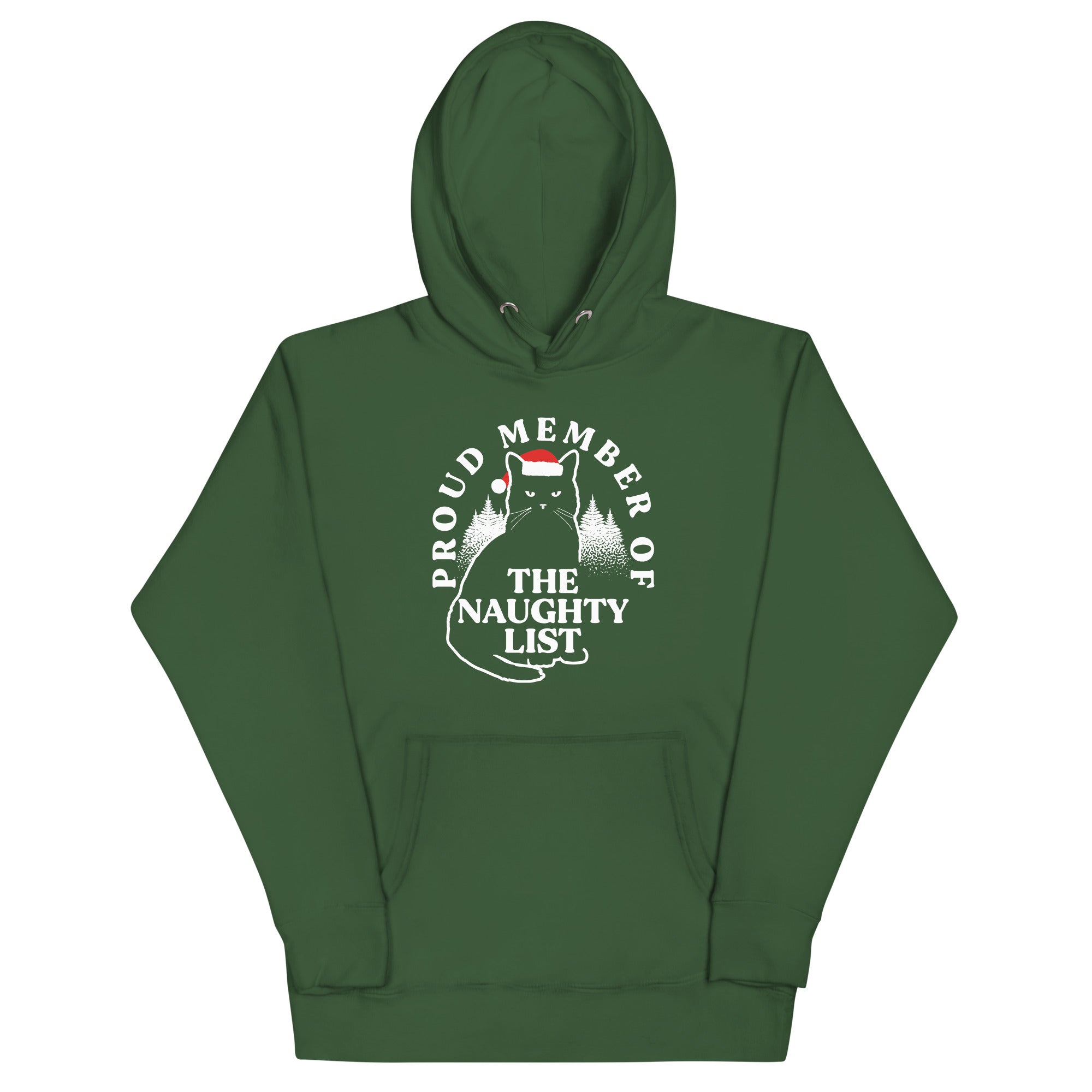 The Naughty List Unisex Hoodie T-Shirts, Sweatshirt | CoreVibeTees.com (Image 1)