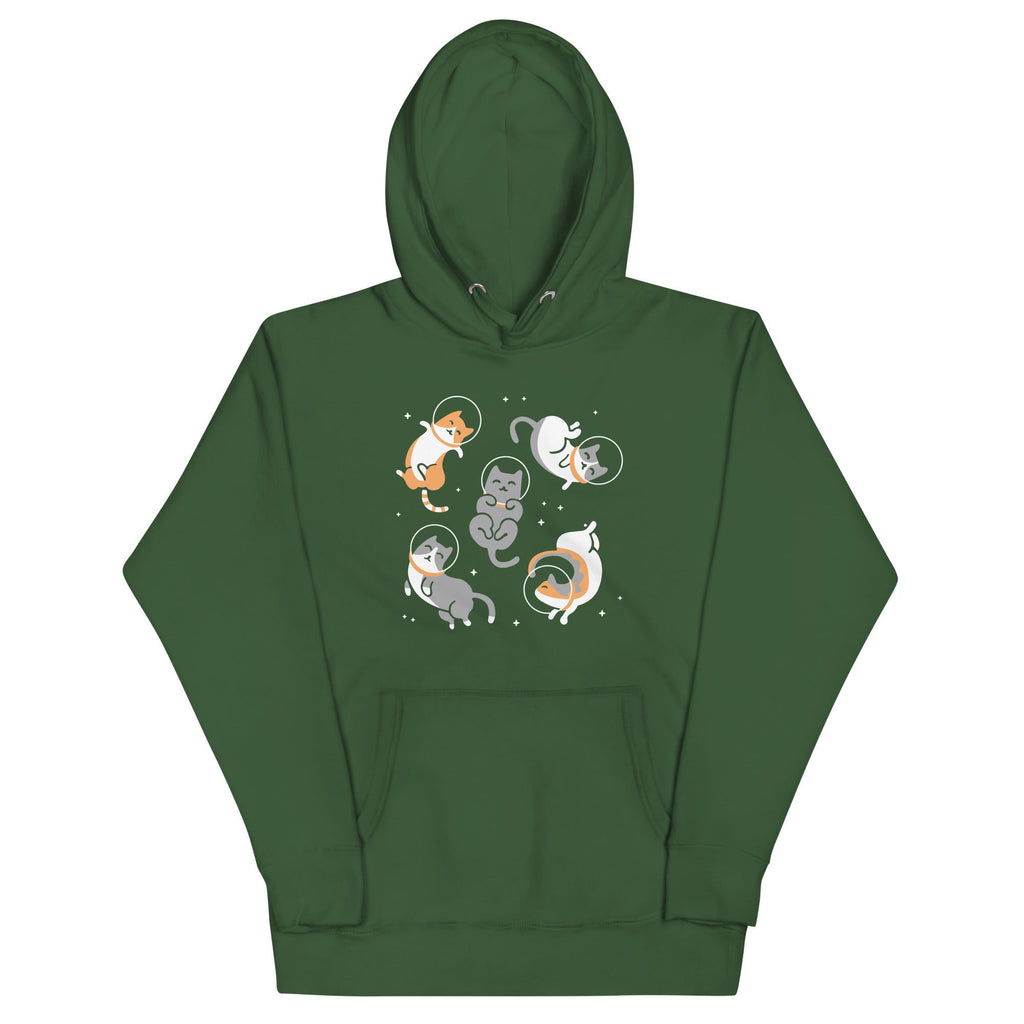 Cats In Space Unisex Hoodie T-Shirts, Sweatshirt | CoreVibeTees.com (Image 3)