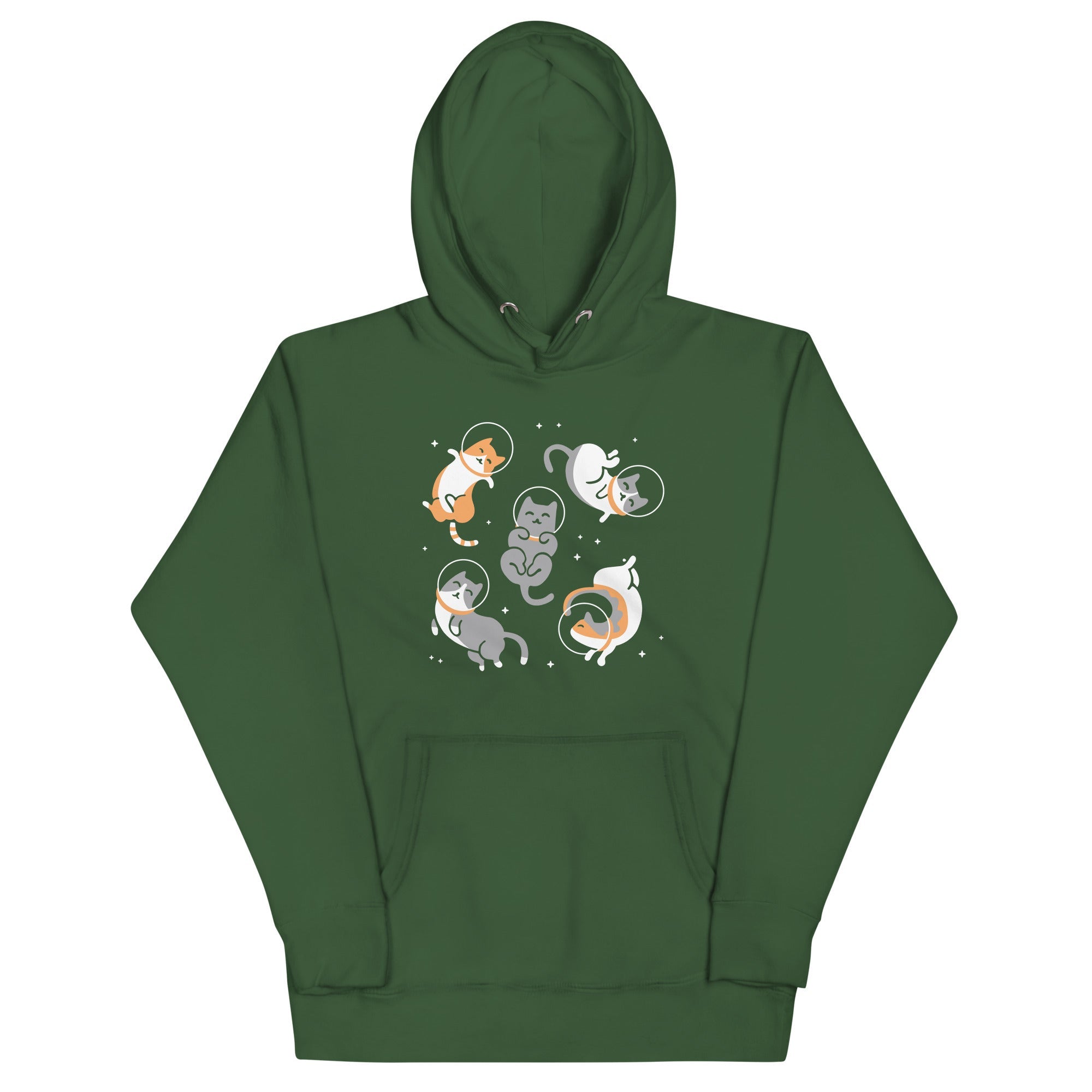 Cats In Space Unisex Hoodie T-Shirts, Sweatshirt | CoreVibeTees.com (Image 3)