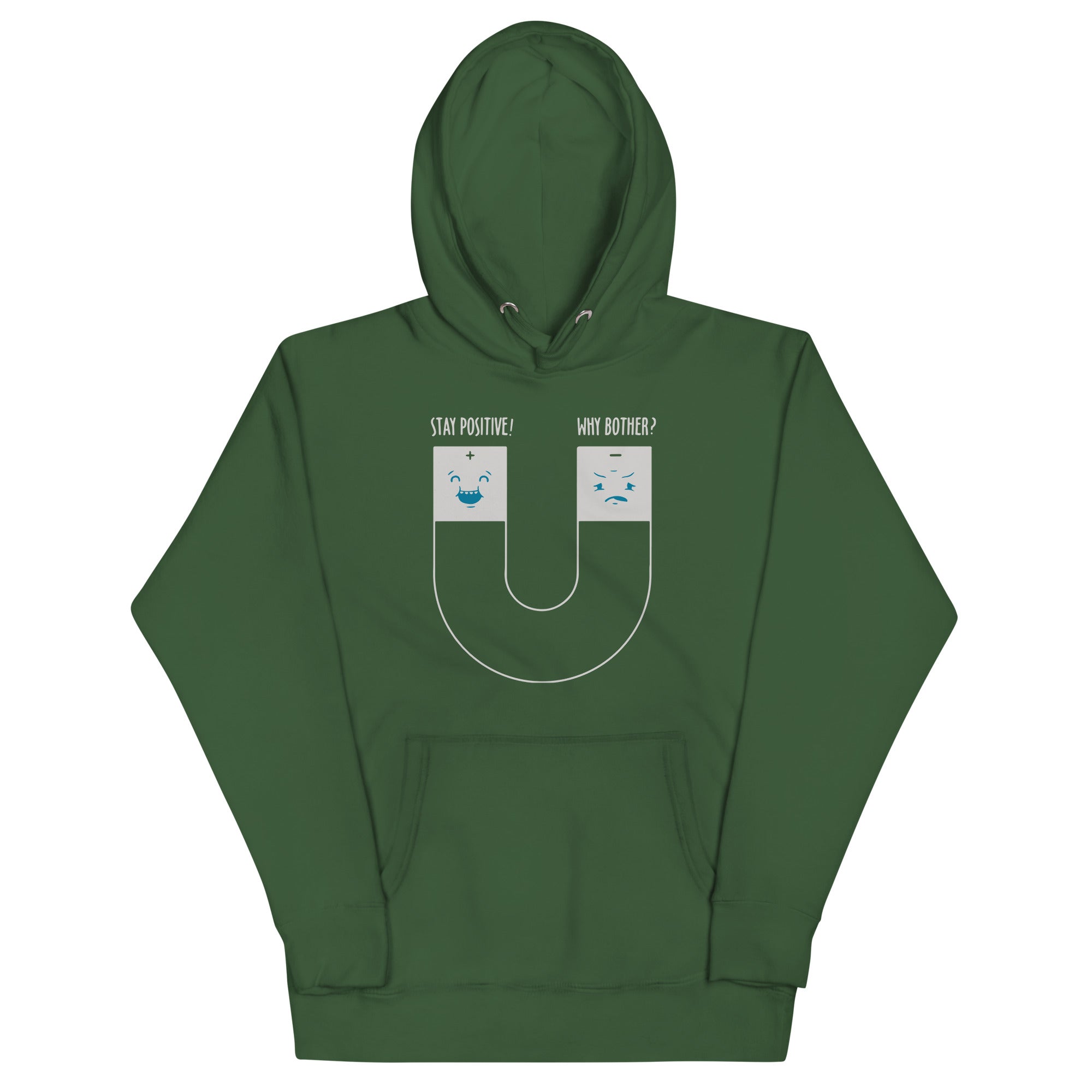 Stay Positive Unisex Hoodie T-Shirts, Sweatshirt | CoreVibeTees.com (Image 5)