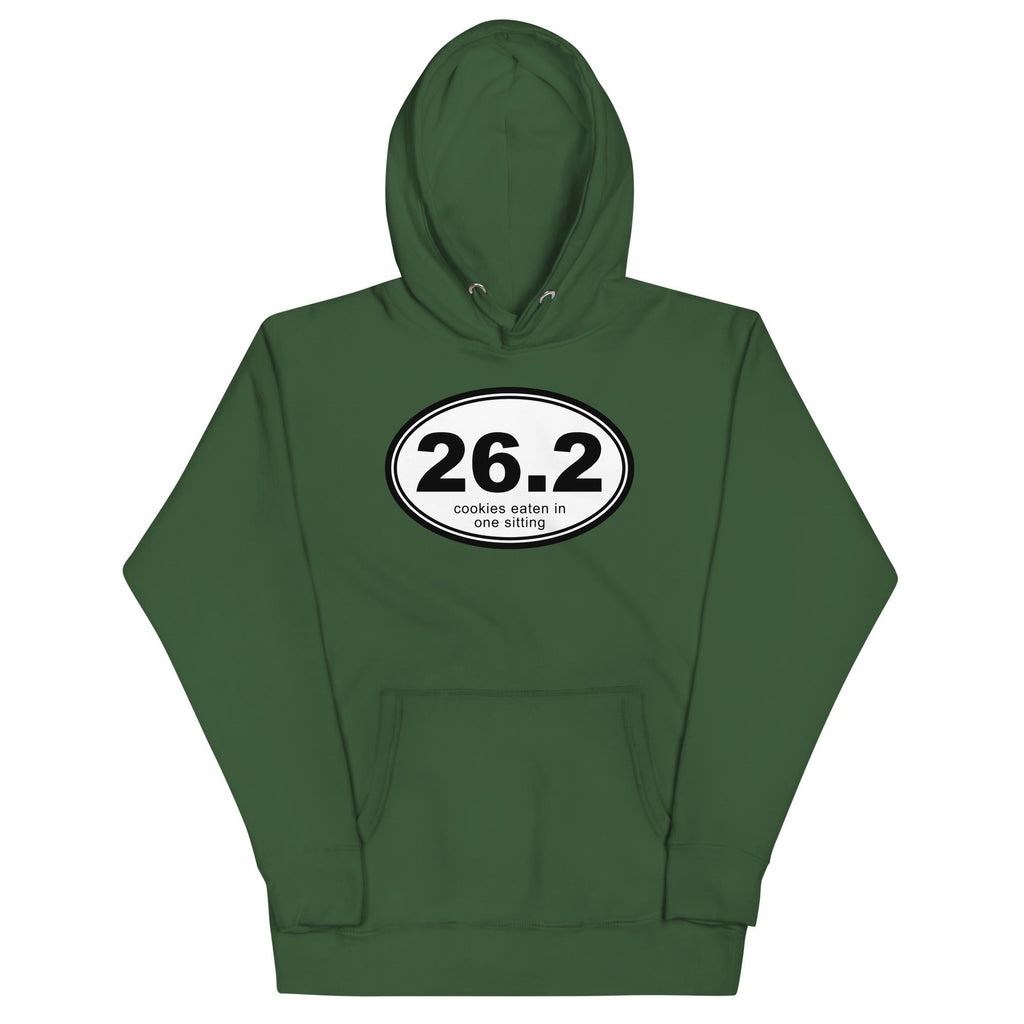 26.2 Cookies Eaten In One Sitting Unisex Hoodie T-Shirts, Sweatshirt | CoreVibeTees.com (Image 1)