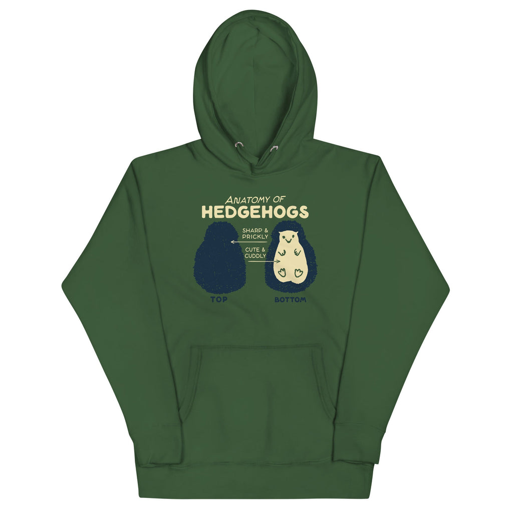 Anatomy Of Hedgehogs Unisex Hoodie T-Shirts, Sweatshirt | CoreVibeTees.com (Image 1)