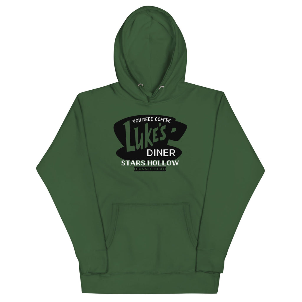 Luke's Diner Unisex Hoodie T-Shirts, Sweatshirt | CoreVibeTees.com (Image 1)