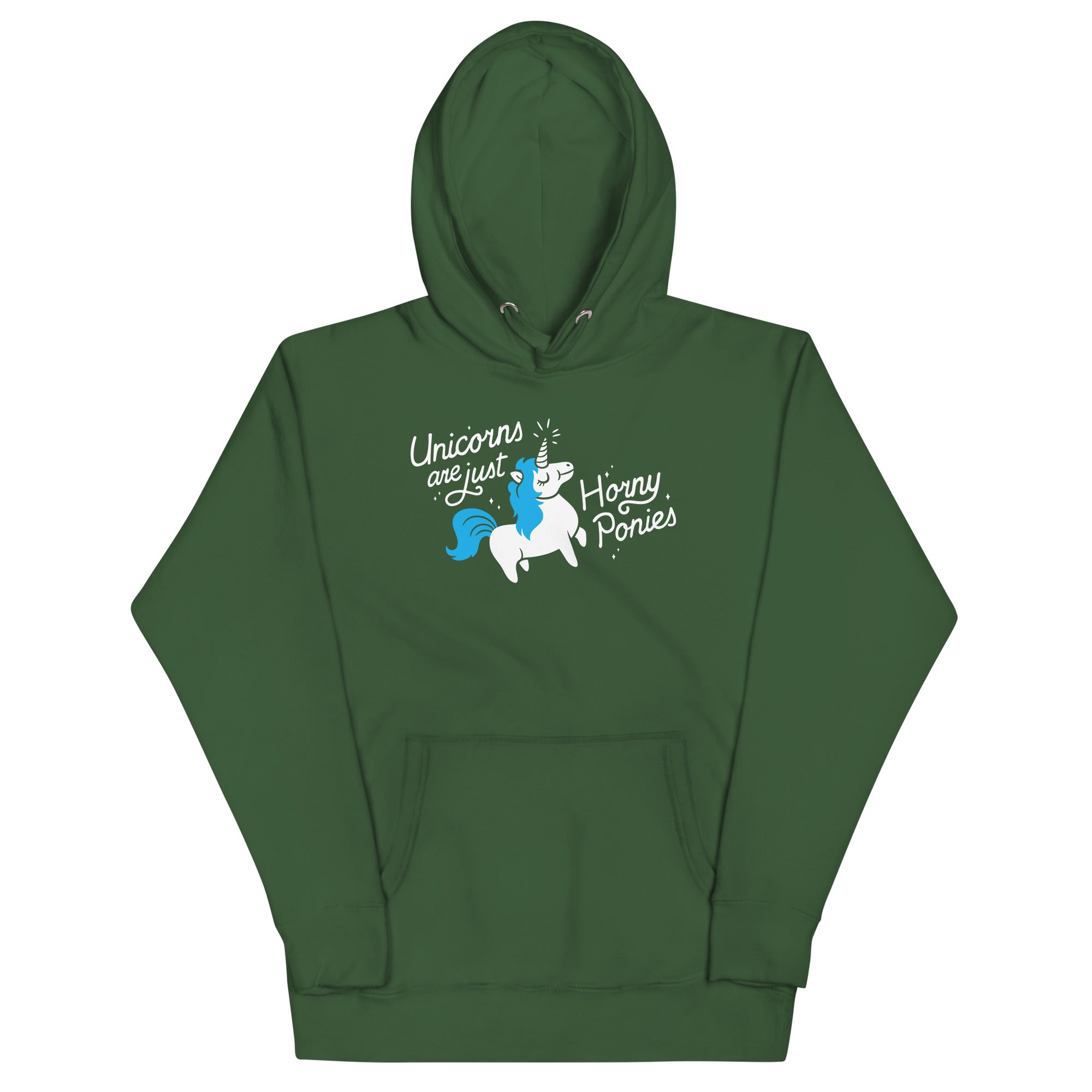 Unicorns Are Just Horny Ponies Unisex Hoodie T-Shirts, Sweatshirt | CoreVibeTees.com (Image 5)