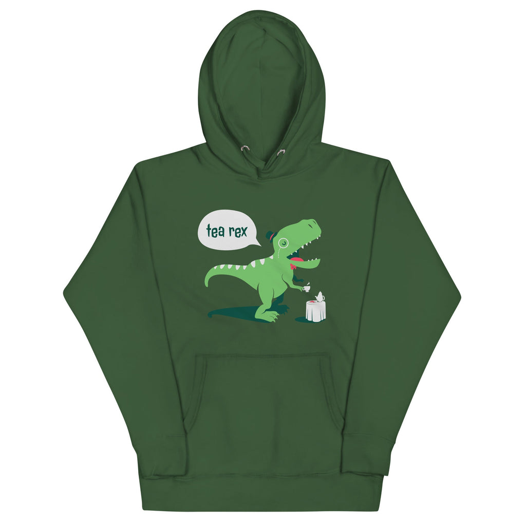 Tea Rex Unisex Hoodie T-Shirts, Sweatshirt | CoreVibeTees.com (Image 1)