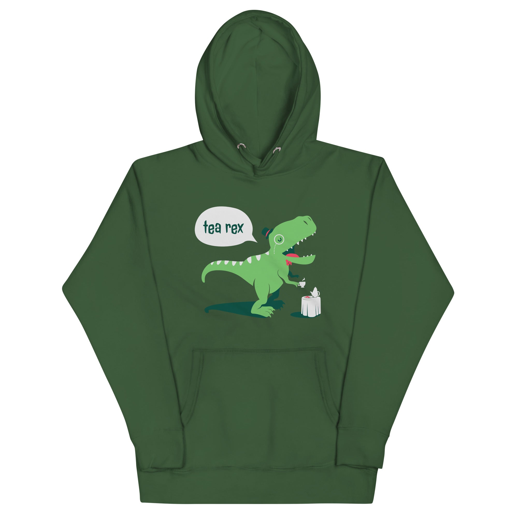 Tea Rex Unisex Hoodie T-Shirts, Sweatshirt | CoreVibeTees.com (Image 1)