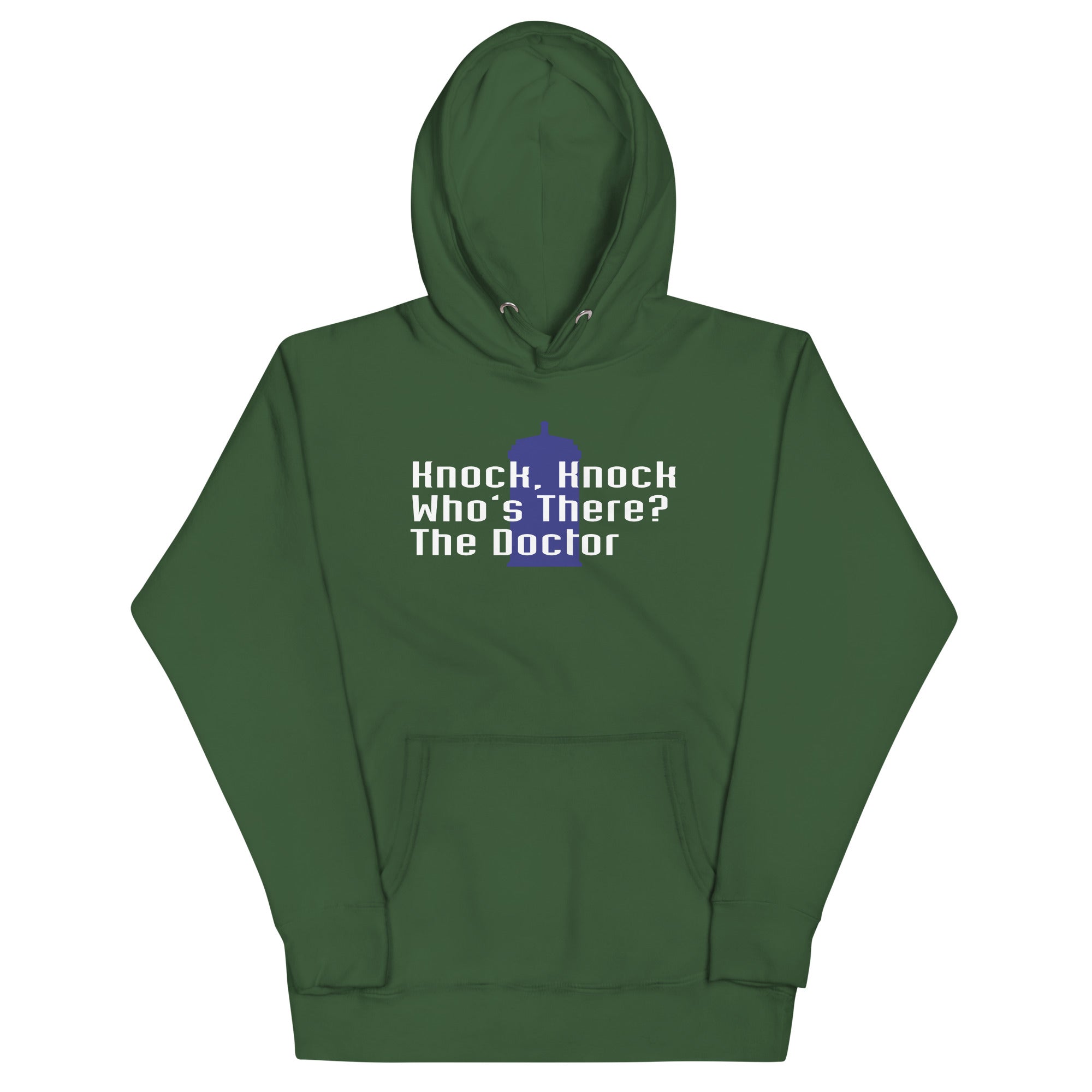 Knock Knock! Who's There? The Doctor Unisex Hoodie T-Shirts, Sweatshirt | CoreVibeTees.com (Image 4)