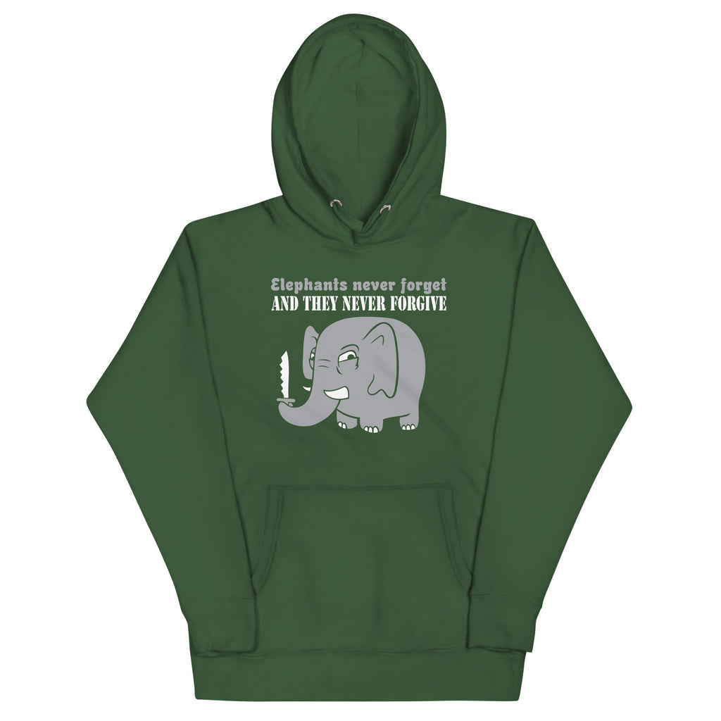 Elephants Never Forgive Unisex Hoodie T-Shirts, Sweatshirt | CoreVibeTees.com (Image 5)