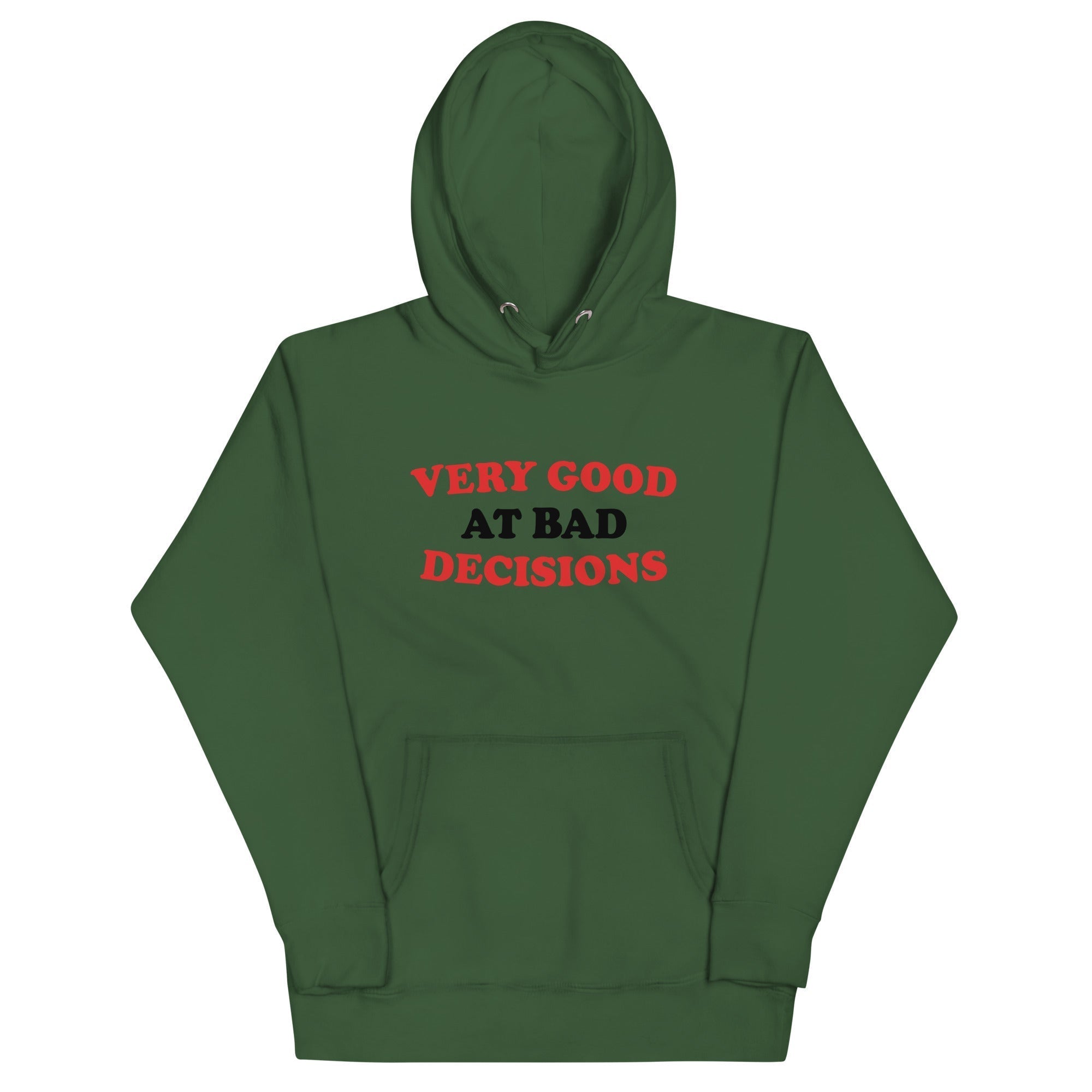 Very Good At Bad Decisions Unisex Hoodie T-Shirts, Sweatshirt | CoreVibeTees.com (Image 3)